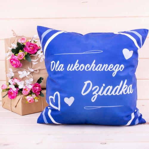 Poszewka ozdobna 40/40 cm - Dla Dziadka 5