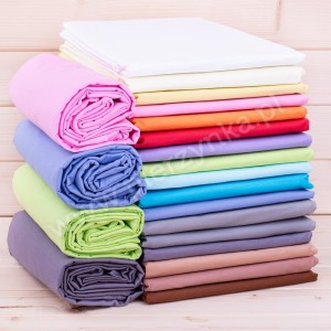 Prześcieradło bawełniane bez gumki 220x200 cm Szary