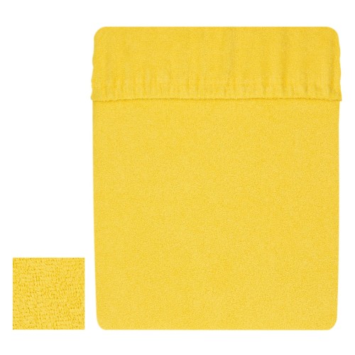 Prześcieradło frotte 160x200 cm z gumką Cytryna