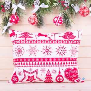 Poszewka świąteczna 70x80 cm wzór 1