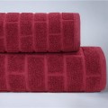 Ręcznik Brick 70x140 cm Red wine