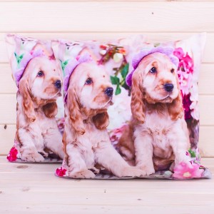 Poszewka ozdobna Foto 40x40 cm Pieski 4