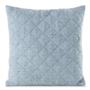 Poszewka ozdobna 45x45 cm Len 1 Niebieski