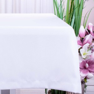 Obrus 120x200 cm wzór 004788 Natura biały