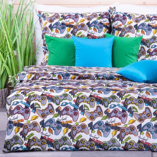 Pościel bawełniana 140x200 cm Player