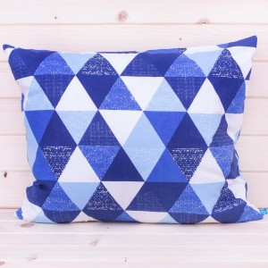 Poszewka z bawełny 40x60 cm Trójkąty 2