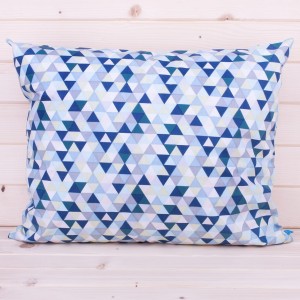 Poszewka z bawełny 50x60 cm Trójkąciki 8