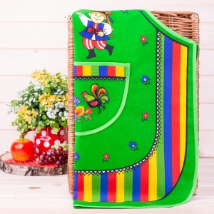 Fartuch kuchenny Krakowski zielony