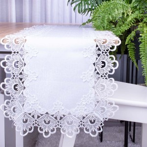 Pas DA-384 40x160 cm Biały prostokąt