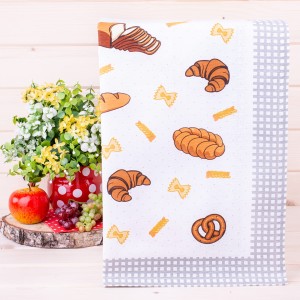 Ścierka kuchenna Pieczywo szara