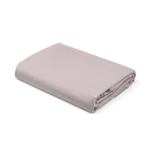 Prześcieradło satynowe z gumką 220x200 cm Pure pudrowy róż