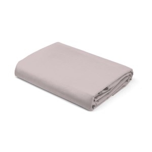 Prześcieradło satynowe z gumką 140x200 cm Pure pudrowy róż