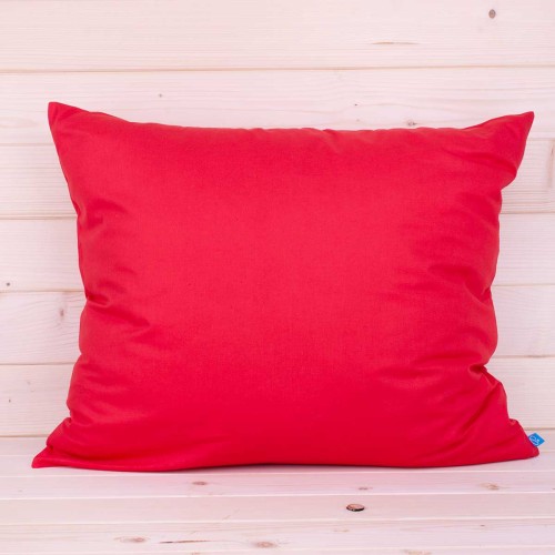 Poszewka z bawełny 70x80 cm Czerwień