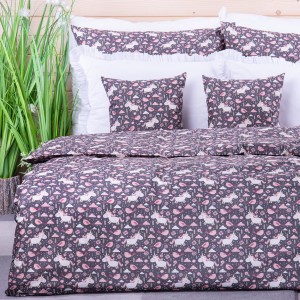 Pościel bawełniana 140x200 cm Jednorożce 4