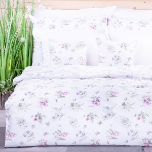 Pościel bawełniana 140x200 cm Delikatna łączka