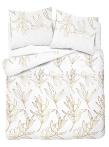 Pościel z bawełny satynowej 160x200 cm 4448 B