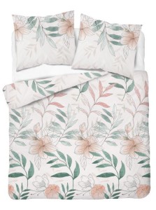 Pościel z bawełny satynowej 220x200 cm 4457 A