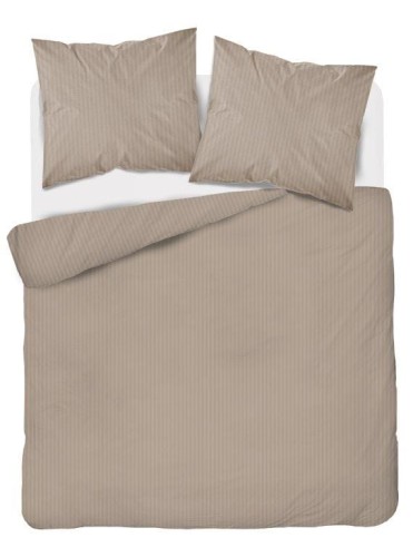 Pościel satyna bawełniana 160x200 cm Pure taupe