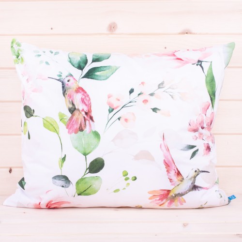 Poszewka z bawełny 70x80 cm Koliber