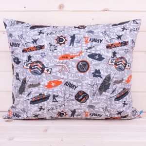 Poszewka z bawełny 50x70 cm Czołgi