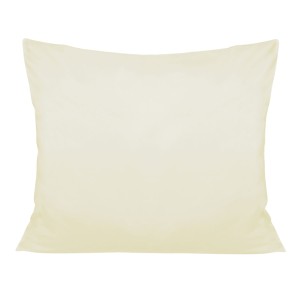 Poszewka z satyny bawełnianej 70x80 cm Krem
