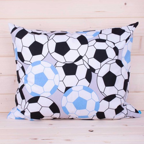 Poszewka z bawełny 70x80 cm Piłki 2