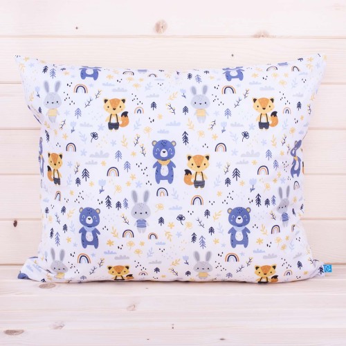 Poszewka z bawełny 70x80 cm Leśne zwierzątka 2