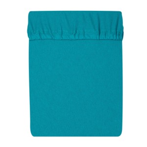 Prześcieradło jersey 80x200 cm z gumką Ciemny turkus