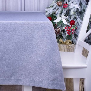 Obrus Srebrny 140x200 cm A777