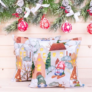 Poszewka świąteczna 40x40 cm wzór 19