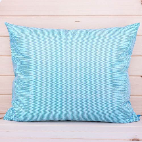 Poszewka z bawełny 40x60 cm Zygzaki małe 1