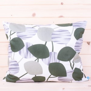 Poszewka z bawełny 50x70 cm Liście śliwy