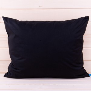 Poszewka z bawełny 40x60 cm Czarny