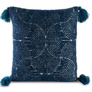 Poszewka ozdobna 45x45 cm Sava Granat