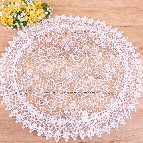 Serwetka DA-818 50 cm Biały koło