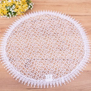 Serwetka koło 45 cm 058 cala gipiura biała