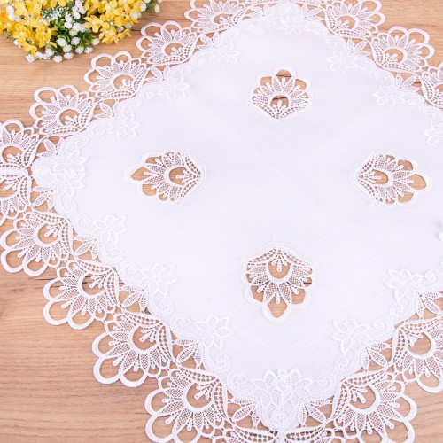 Serwetka DA-384 kwadrat 60x60 cm Biały