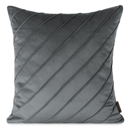 Poszewka ozdobna 45x45 cm Nala 3 Stal