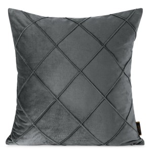 Poszewka ozdobna 45x45 cm Nala 2 Stal