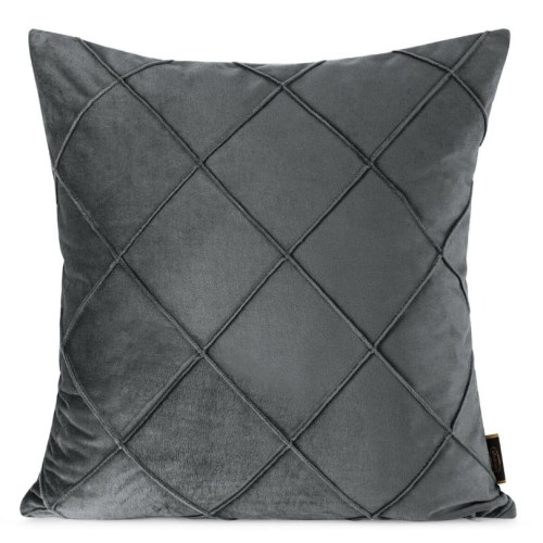 Poszewka ozdobna 45x45 cm Nala 2 Stal