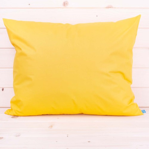 Poszewka z bawełny 70x80 cm Ciemny żółty
