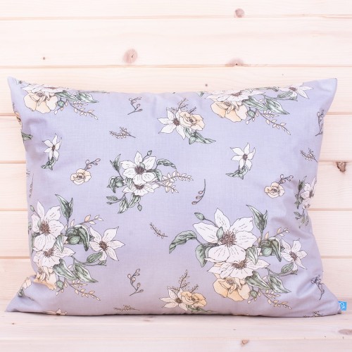 Poszewka z bawełny 70x80 cm Powojnik