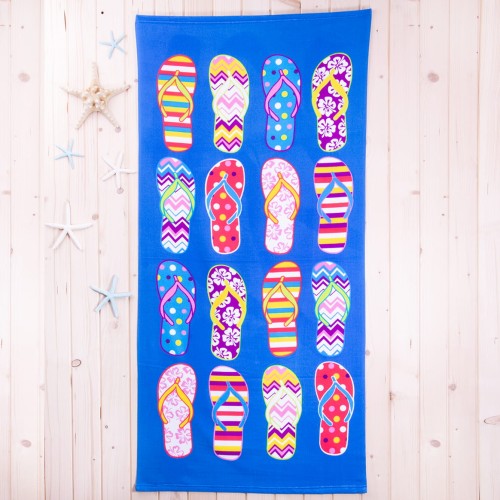Ręcznik plażowy 70x150 cm Japonki