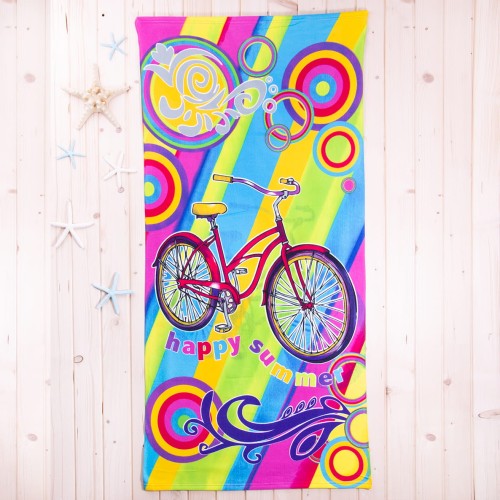 Ręcznik plażowy 70x150 cm Happy summer