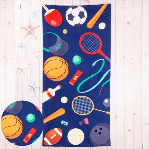 Ręcznik plażowy 70x150 cm Sport
