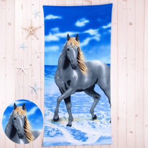 Ręcznik plażowy 70x150 cm Koń