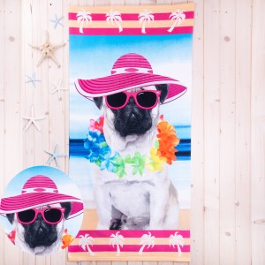 Ręcznik plażowy 70x150 cm Piesek 3