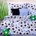 Pościel bawełniana 160x200 cm Piłki 2