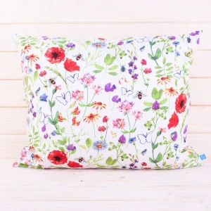 Poszewka z bawełny 40x60 cm Kolorowa łączka