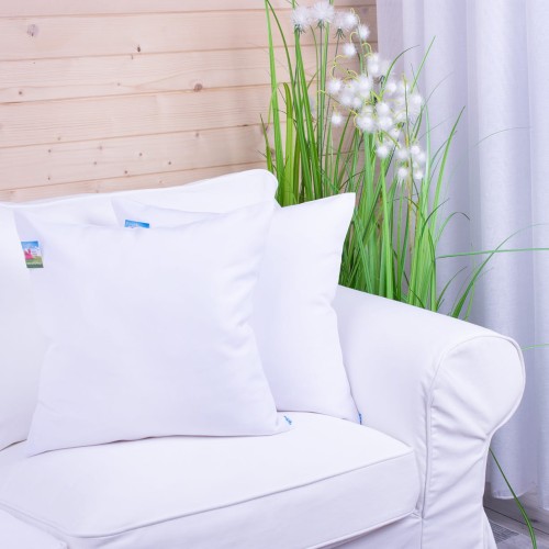 Poszewka ozdobna 40x40 cm TWOJE KOLORY biała